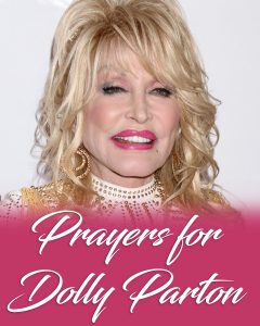 HT16. With sorrow in their hearts… Dolly Parton’s sister asks for our prayers.