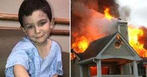 HT17. Brave 5-year-old saves his sister and dog from a house fire, then alerts the entire family