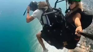 HT17. BREAKING NEWS MAN FALL FROM PARACHUTE