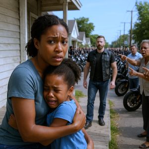 HT17. Black Girl Spent Her Last $8 Helping Hell’s Angel — Next Day 100 Bikers Brought a Life-Changing Gift