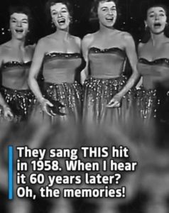 HT17. They Sang THIS Hit in 1958 – Hearing It 60 Years Later Brought Back Memories