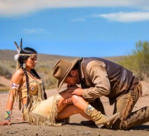 HT17. With ants crawling over her body, the Apache woman uttered the name of the one who buried her alive