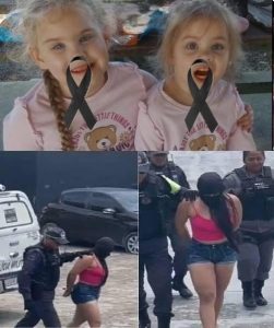 HT17. Young woman puts both daughters inside the fir…