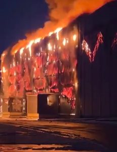 HT17. A few hours ago a big fire broke out in M… See more