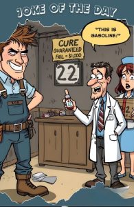 HT17. JOKE OF THE DAY: My Husband Fixed Everything… Except His Profession