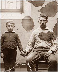 HT17. This 1887 Photo of a Boy and Man Holding Hands Seemed Normal — But The Story Behind It Makes Everyone Speechless