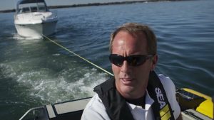 HT17. Twenty minutes ago, a rogue killer whale turned billionaire Robert Powell’s luxury yacht