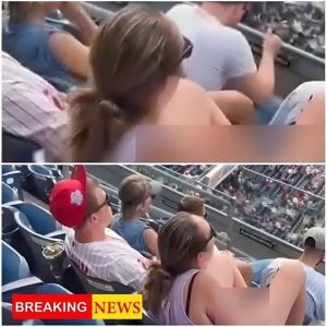 HT17. Heartbroken Boyfriend Speaks Out After Phillies Fan Caught Pl3suring His Girl At Yankees Game In Viral Video