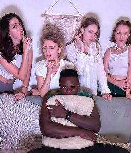 HT17. The pen of black men is more … see more