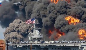 HT13. 13 minutes ago: Russian Su-57 pilot destroys US aircraft carrier carrying 700 tanks