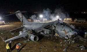 HT13. Breaking News: Six Confirmed Dead After U.S. Military Aircraft Crashes in Iraq