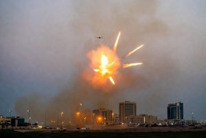 HT13. Huge Missile Impact Causes Kilometer Wide Explosion and Global Security Concerns