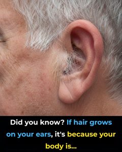 HT15. DID YOU KNOW? If hair grows on your ears, it’s because your body is…