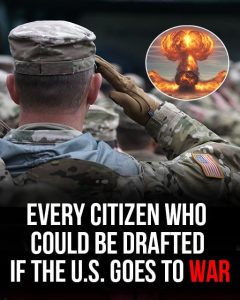 HT13. Every citizen who could be drafted if the US goes to war