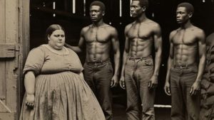 HT4. The Plantation Lady Gave Her Obese Daughter to 3 Slaves… What Happened to Her Body in the Barn