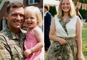 HT16. Dad’s Uniform Prom Dress…