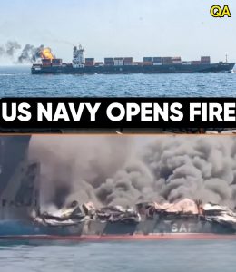 HT4. US Warships Open Fire on Iranian Cargo Ship in Strait of Hormuz