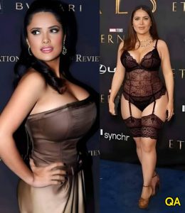 HT13. Salma Hayek Sh0cks the World at 58 in New Swimsuit Photos
