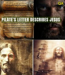 HT4. Ancient Letter Claims to Describe the Real Face of Jesus — The Details Are Unbelievable.!