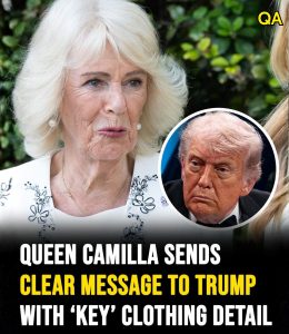 HT15. Queen Camilla sends clear message to Trump with ‘key’ clothing detail