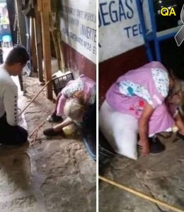 HT4. An 85-year-old woman died at the entrance of the market where she sold her wares… See more