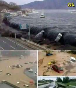 HT4. A 9.1 magnitude earthquake also caused a tsunami in the city of… See more.