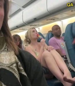 HT4. This girl on a plane goes viral after provoking…See more