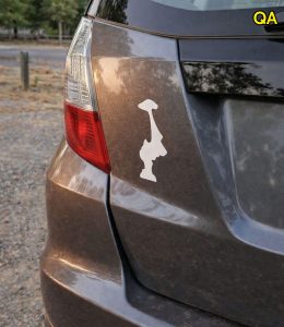 HT15. What an Upside-Down State Sticker Really