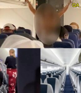 HT4. This woman on a plane, trying to go viral… See more
