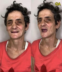 HT4. This woman spent years living