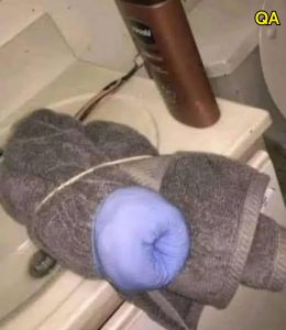 HT4. I saw this in my son’s bathroom. What is this?