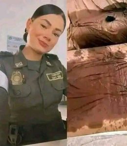 HT4. This young policewoman was filmed after her shift… See more