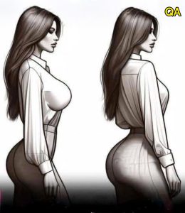 HT4. If a woman has small breasts, it means that her part int…