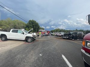 HT9. Two people injured in Cumberland Co crash