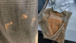 HT4. Why Your Towels Get Orange Stains That Won’t Wash Out
