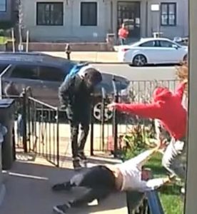 HT9. Grandma has face stomped after asking neighbor to pick up dog’s poop