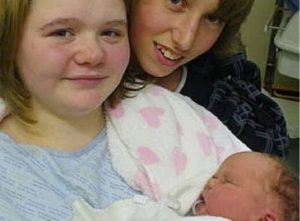 HT10. He became a father at 13, while she became a mother at 13