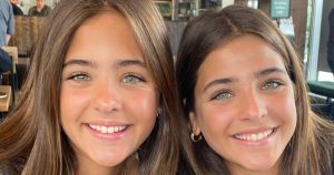 HT10. ‘Most beautiful twins in the world’ are now stunning young teens