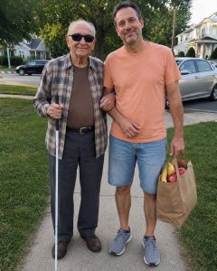 HT10. My Neighbor Drove My Father, Who Was Blind, to Every ‘Doctor’s Appointment’ for 8 Years – After Dad’s Funeral, He Said, ‘He Made Me Promise to Tell You Where We Really Went’