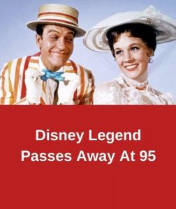 HT5. Disney Legend Passes Away At 95