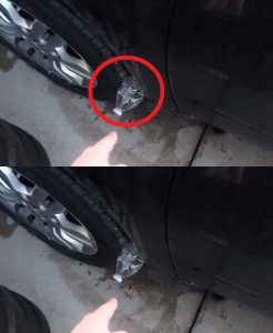 HT10. If You See A Plastic Bottle On Your Tire, This is What It Might Mean