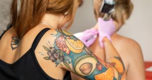 HT10. Grandma reveals what she looked like before full body tattoos