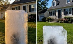 HT10. “Someone Left a Giant Block of Ice on My Lawn Overnight When It Melted, It Revealed Something That Brought the Authorities to My Door” – Story Of The Day!