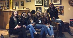 HT10. The internet is baffled by this optical illusion of six girls with only five pairs of legs