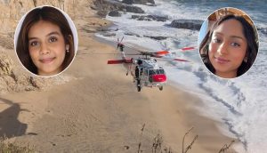 HT5. California co-eds killed after being swept out to sea by dangerous waves while sleeping