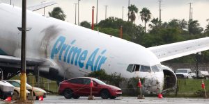 HT9. Amazon cargo jet tried to abort landing before Miami crash that killed 5