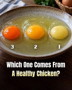 HT9. Which Egg Is From The Healthiest Chicken? Choose 1, 2, Or 3 Before Seeing The Answer! 🥚👇 ﾠ͏­