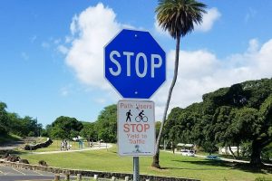 HT5. The Meaning Behind A Blue Stop Sign