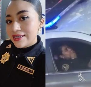 HT5. This young policewoman was filmed after her shift…see more