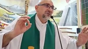 HT9. Haunting final words of priest who died after crucifix fell from church wall